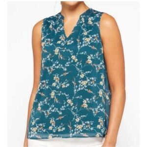 Papermoon Annie Slip Neck Blouse Off White Large Stitch‎ Fix Nwt
